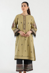 Apple Green 2Pc Embroidered Lawn Dress