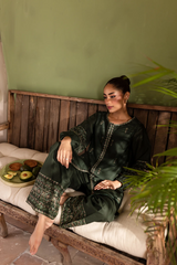 Solene 2Pc - Embroidered Winter Dress
