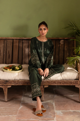 Solene 2Pc - Embroidered Winter Dress