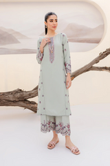 Zee 2Pc - Embroidered Lawn Dress