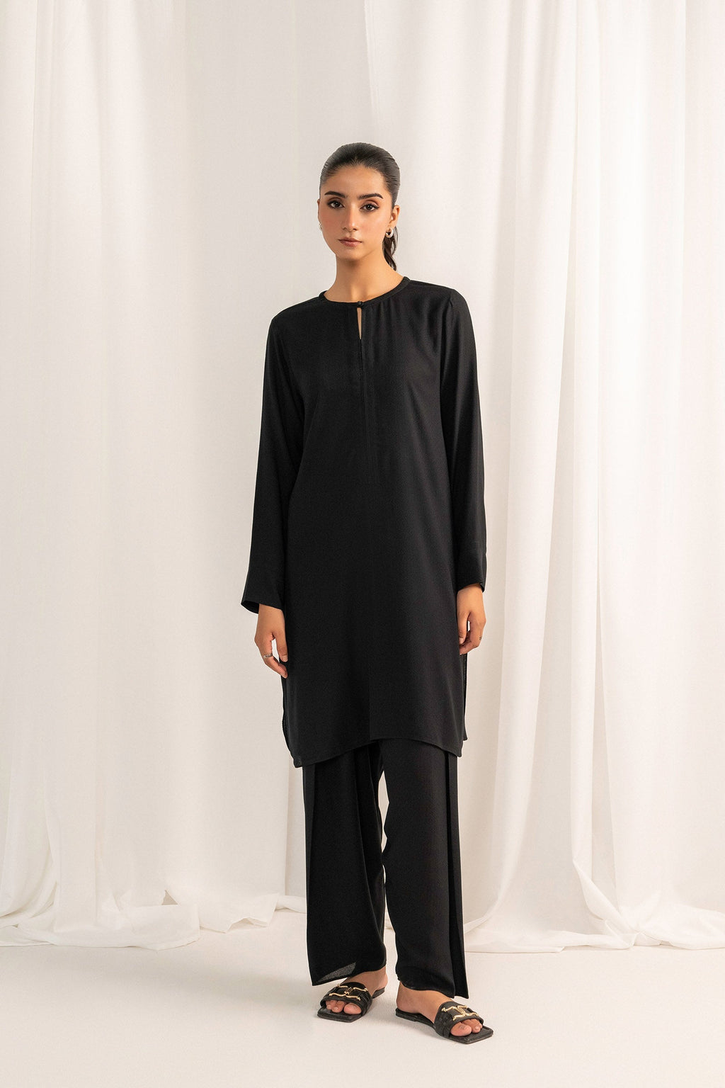 Misbah 2 PieceSuit-Dyed Dress