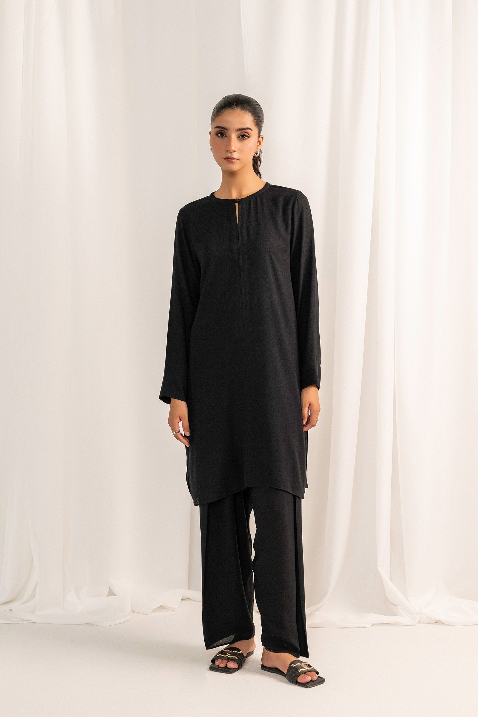 Misbah 2 PieceSuit-Dyed Dress