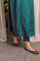 Afeefa Green Zink 2Pc Dress