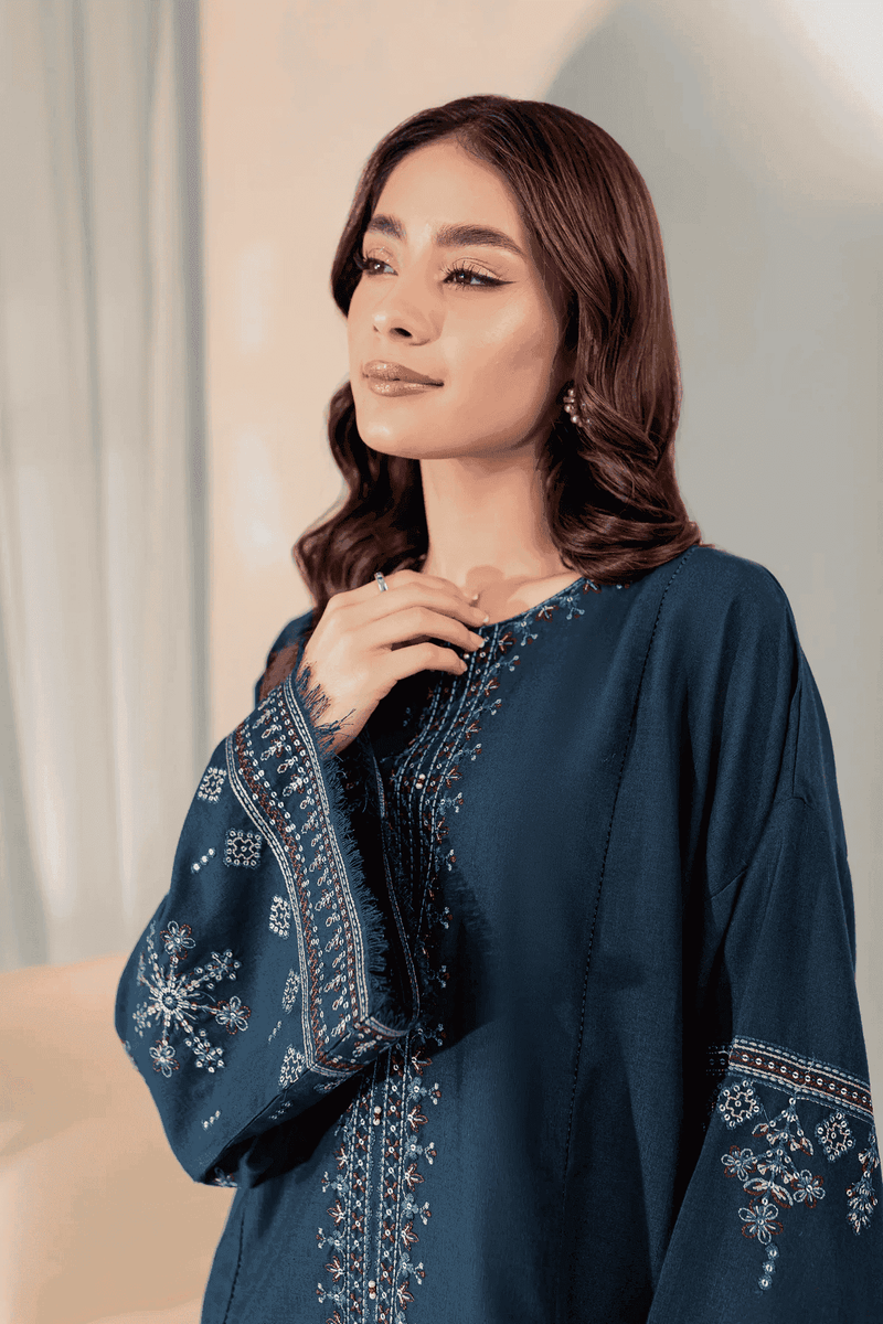 Sooya 2Pc Embroidered Lawn Dress