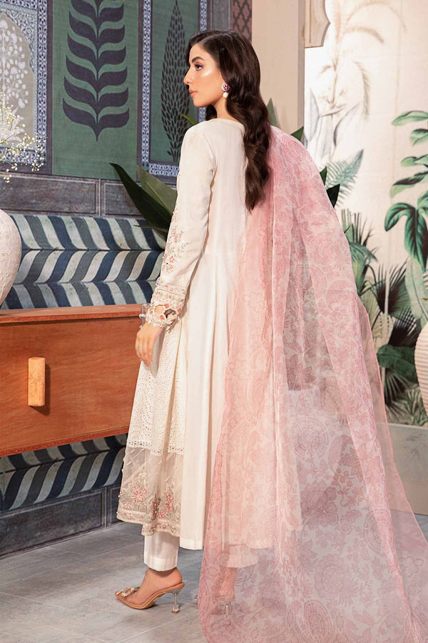 Mahpara 3 Piece Embroidered Dress