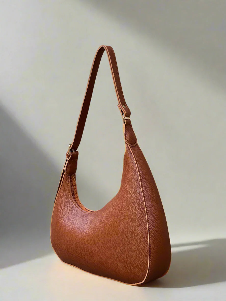 Luna Asymmetric Bag “Brown”