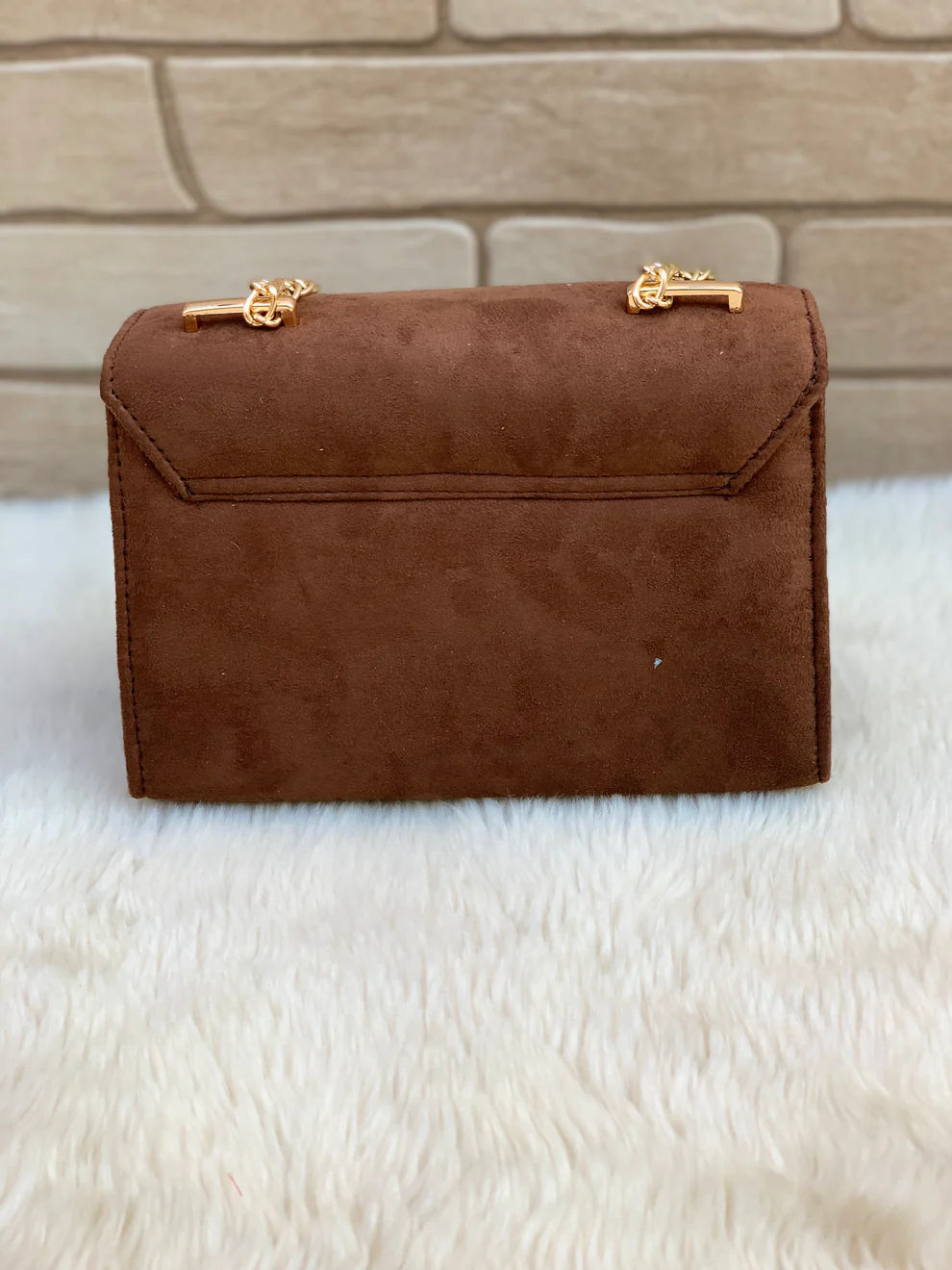 Alcan Chic Crossbody Bag “Crust Brown”