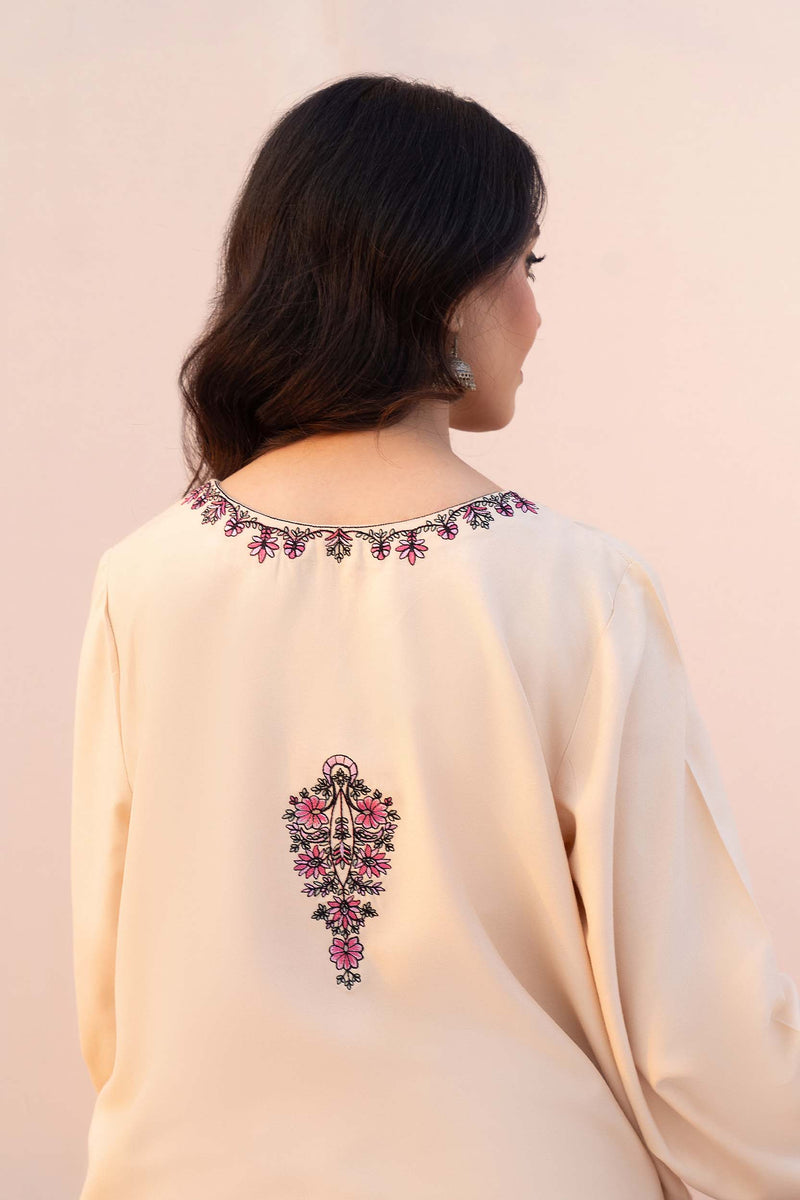 Anika 2 Pc Embroidered Lawn Dress