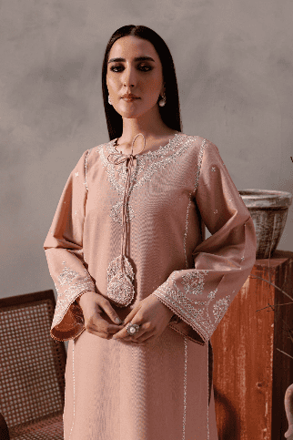 Cotton Candy 2Pc - Embroidered Lawn Dress