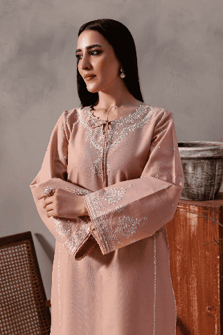 Cotton Candy 2Pc - Embroidered Lawn Dress