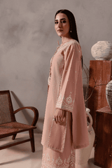 Cotton Candy 2Pc - Embroidered Lawn Dress