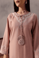Cotton Candy 2Pc - Embroidered Lawn Dress