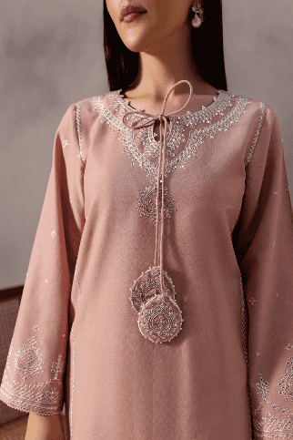 Cotton Candy 2Pc - Embroidered Lawn Dress