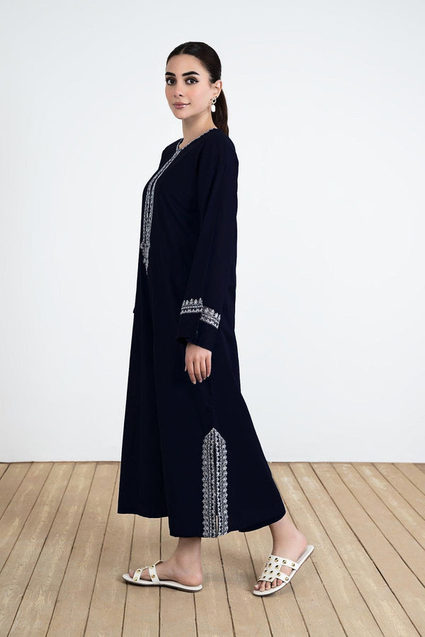 Aneeza 02-Pc Embroidred Dress