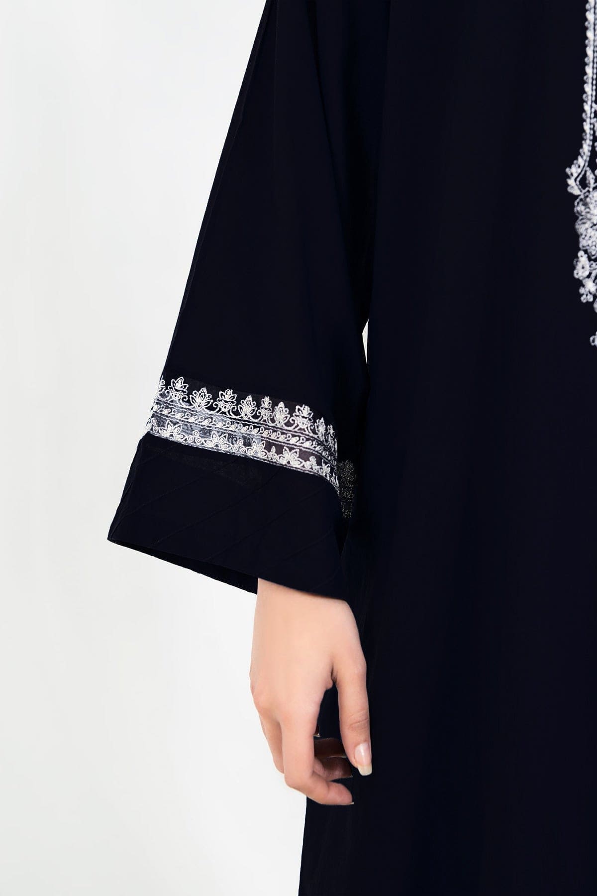 Aneeza 02-Pc Embroidred Dress