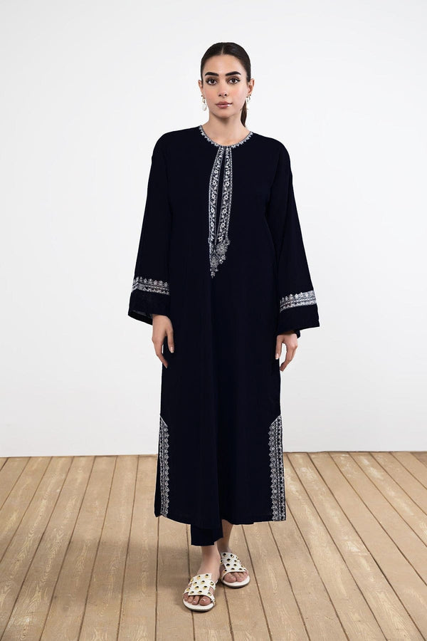Aneeza 02-Pc Embroidred Dress