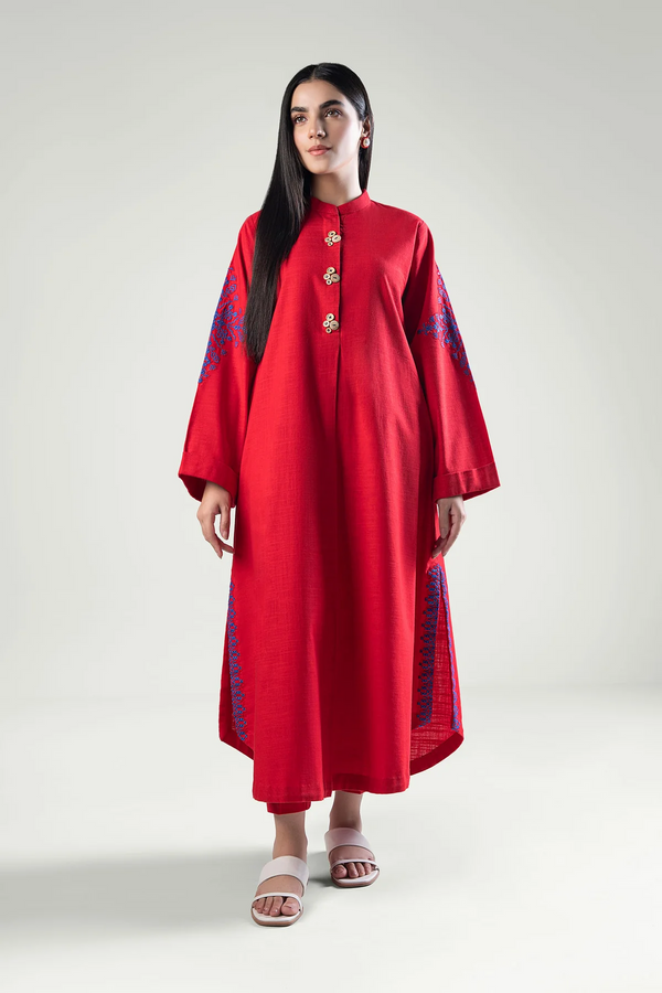 MBR 2Pc Embroidered Lawn Dress