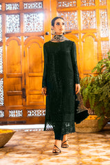 Yumna Mongia Green 3Pc Embroidered