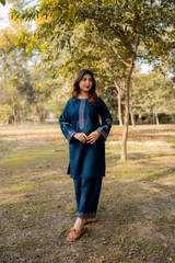 Sooya 2Pc Embroidered Lawn Dress