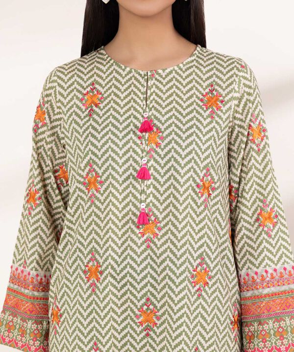SAPPHIRE 2PC EMBROIDERED  DRESS