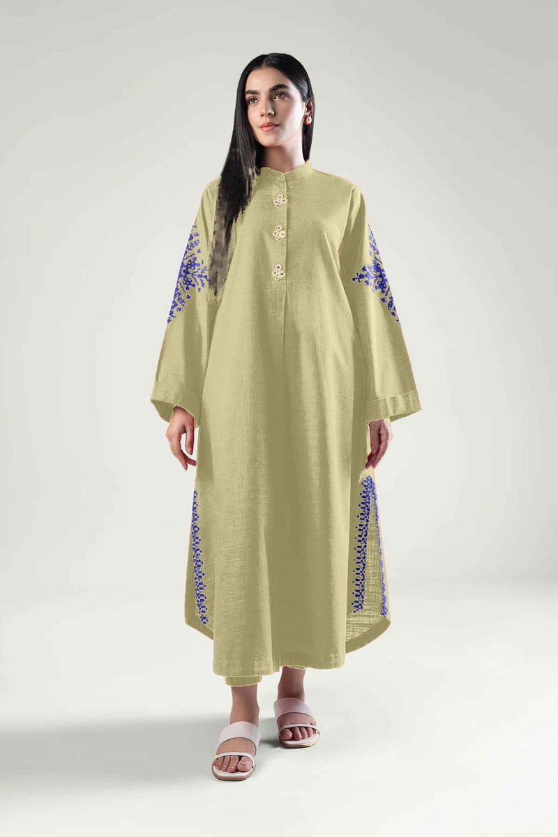 MBR 2Pc Embroidered Lawn Dress