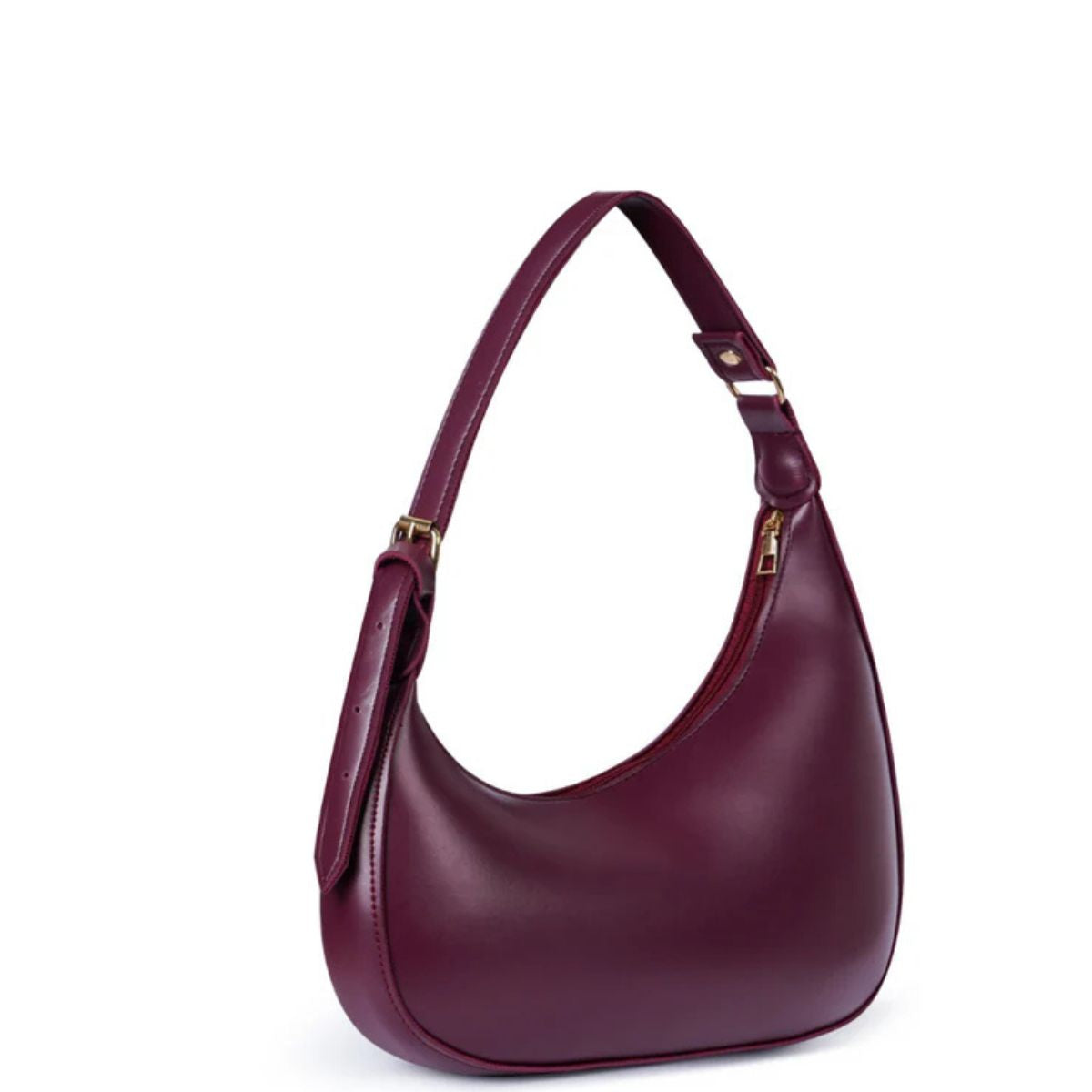 Luna Asymmetric Bag “Maroon”
