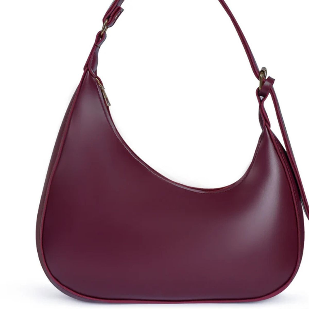 Luna Asymmetric Bag “Maroon”