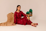 Reemi Blue 2Pc Embroidered Dress