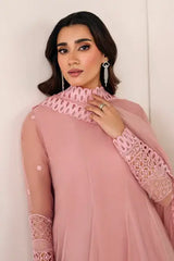 Embroidered chiffon dupatta for Aiza 3PC dress