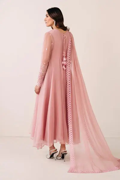 Premium chiffon fabric texture of Aiza dress