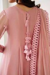 Aiza embroidered luxury dress back view