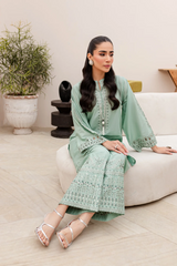 Axel 2Pc - Embroidered Lawn Dress
