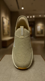 Soft mesh casual footwear with thick outsole