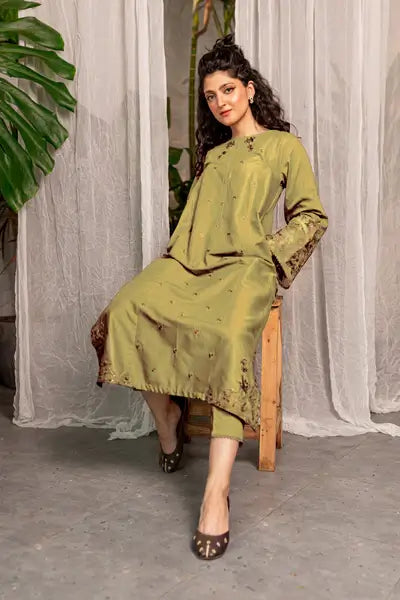 sachin and babi light blue dress 2 Piece - Embroidered Suit - KFE26-60 main image 0