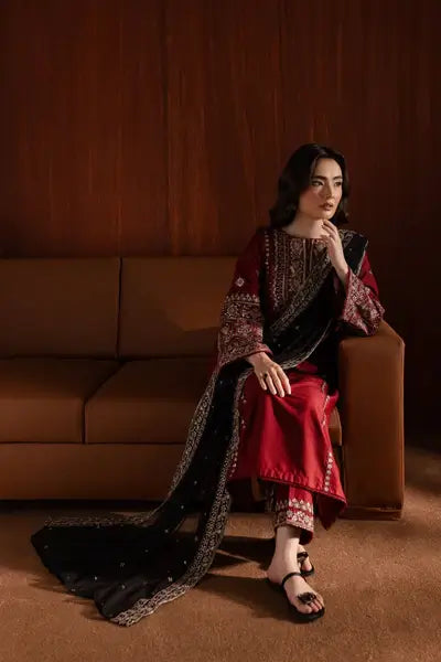 Trouser detail of Lamar lawn dress