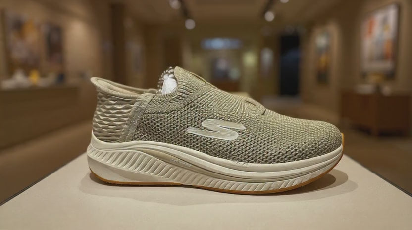 Soft mesh casual footwear with thick outsole