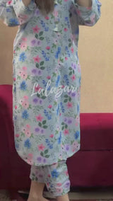 Aalyna 2Pc - Printed Dress