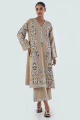 Sana 2Pc Embroidered Lawn Dress