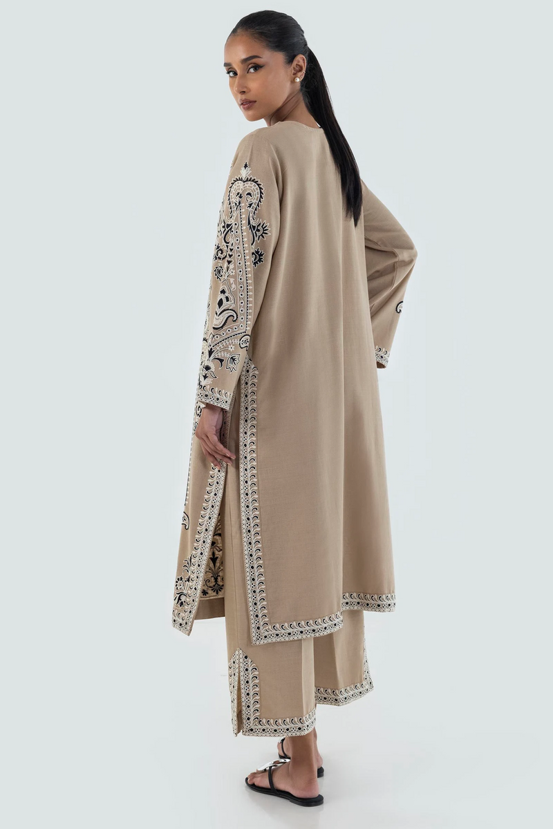 Sana 2Pc Embroidered Lawn Dress