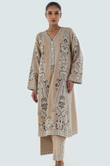 Sana 2Pc Embroidered Lawn Dress