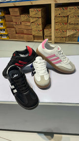 Pair of casual fashion sneakers