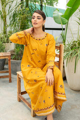 Best Selling Marina(Dhanak) 3Pc Embroidered